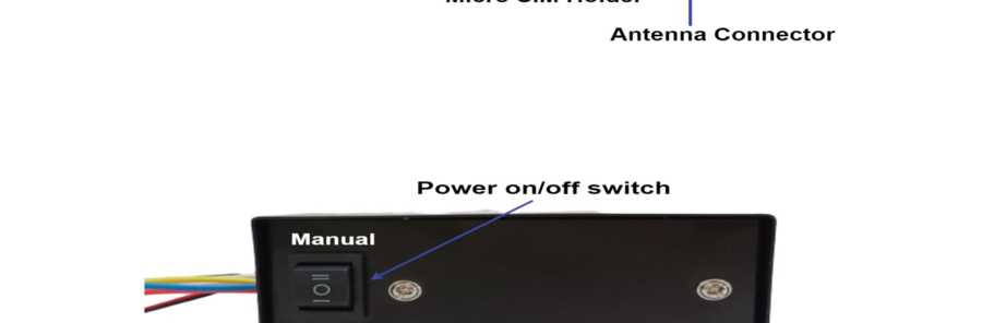 Power on/off switch - Manual and Auto